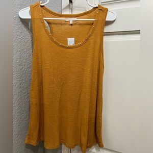 Maurices NWT lightweight ribbed embellished tank